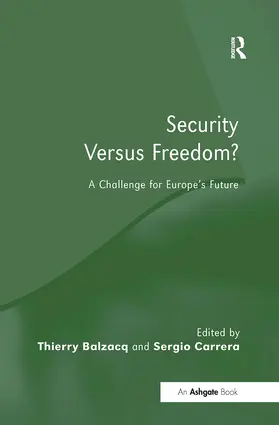 Balzacq / Carrera |  Security Versus Freedom? | Buch |  Sack Fachmedien