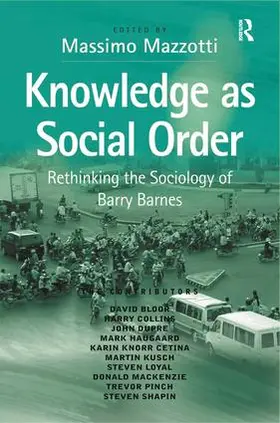 Mazzotti |  Knowledge as Social Order | Buch |  Sack Fachmedien