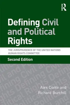 Conte / Burchill |  Defining Civil and Political Rights | Buch |  Sack Fachmedien