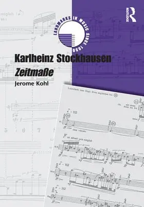 Kohl |  Karlheinz Stockhausen: Zeitmasse | Buch |  Sack Fachmedien
