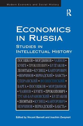 Zweynert / Barnett | Economics in Russia | Buch | 978-0-7546-6149-8 | sack.de