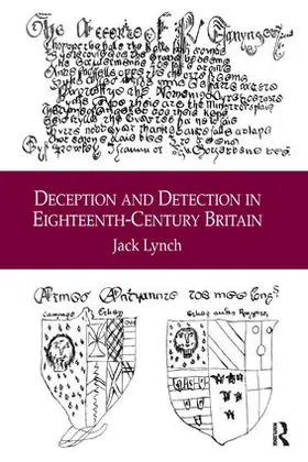 Lynch |  Deception and Detection in Eighteenth-Century Britain | Buch |  Sack Fachmedien