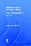 Wardhaugh |  Thomas Salmon: Writings on Music | Buch |  Sack Fachmedien