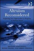 Sýkora / Steinmann / Wiesing |  Altruism Reconsidered | Buch |  Sack Fachmedien