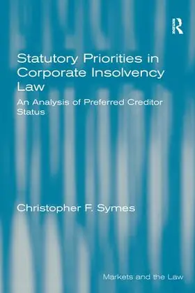 Symes |  Statutory Priorities in Corporate Insolvency Law | Buch |  Sack Fachmedien