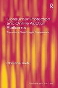 Riefa |  Consumer Protection and Online Auction Platforms | Buch |  Sack Fachmedien