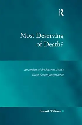 Williams |  Most Deserving of Death? | Buch |  Sack Fachmedien