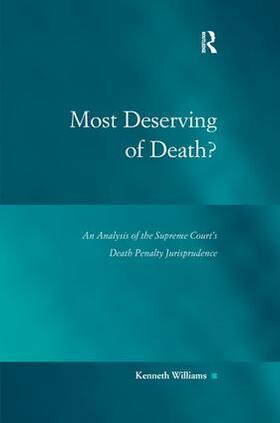 Williams | Most Deserving of Death? | Buch | 978-0-7546-7885-4 | sack.de