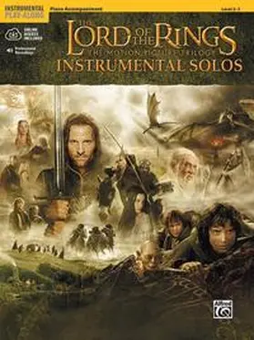 The Lord of the Rings Instrumental Solos: Piano Accompaniment | Buch |  Sack Fachmedien