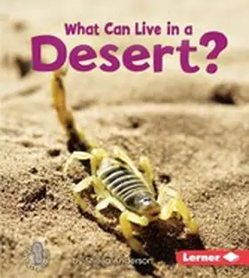 Anderson |  What Can Live in a Desert? | eBook | Sack Fachmedien