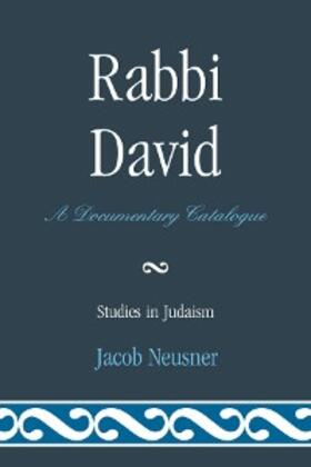 Neusner |  Rabbi David | eBook | Sack Fachmedien