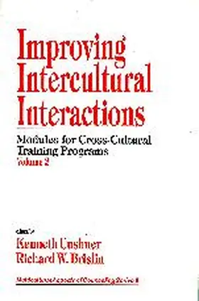 Brislin / Cushner |  Improving Intercultural Interactions | Buch |  Sack Fachmedien