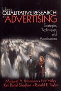 Haley / Taylor / Morrison |  Using Qualitative Research in Advertising | Buch |  Sack Fachmedien