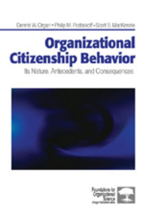 Organ / Podsakoff / MacKenzie | Organizational Citizenship Behavior | Buch | 978-0-7619-2995-6 | sack.de
