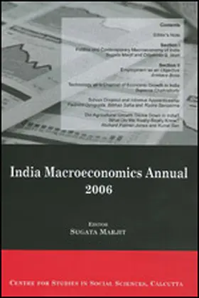Marjit |  India Macroeconomics Annual 2006 | Buch |  Sack Fachmedien