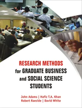Adams / Khan / Raeside |  Research Methods for Graduate Business and Social Science Students | Buch |  Sack Fachmedien