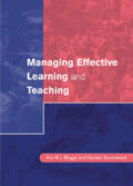 Briggs / Sommefeldt |  Managing Effective Learning and Teaching | Buch |  Sack Fachmedien