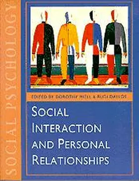 Miell / Dallos |  Social Interaction and Personal Relationships | Buch |  Sack Fachmedien