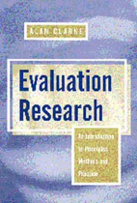 Clarke | Evaluation Research | Buch | 978-0-7619-5095-0 | www.sack.de
