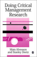Alvesson / Deetz |  Doing Critical Management Research | Buch |  Sack Fachmedien