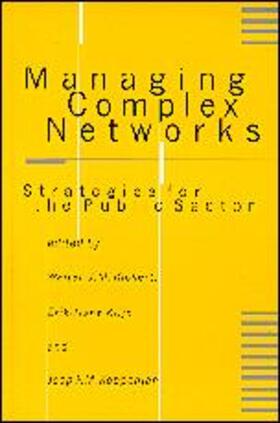 Koppenjan / Klijn / Kickert |  Managing Complex Networks | Buch |  Sack Fachmedien
