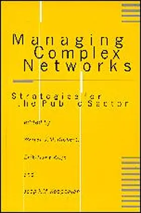 Kickert / Klijn / Koppenjan | Managing Complex Networks | Buch | 978-0-7619-5548-1 | sack.de