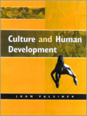 Valsiner |  Culture and Human Development | Buch |  Sack Fachmedien