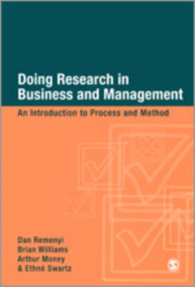 Remenyi / Swartz / Money | Doing Research in Business and Management | Buch | 978-0-7619-5949-6 | sack.de