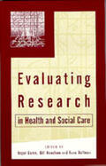 Gomm / Needham / Bullman |  Evaluating Research in Health and Social Care | Buch |  Sack Fachmedien