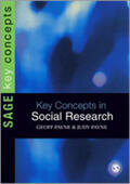 Payne |  Key Concepts in Social Research | Buch |  Sack Fachmedien