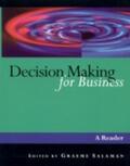 Salaman |  Decision Making for Business | Buch |  Sack Fachmedien