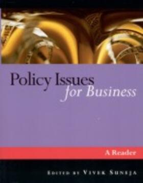 Suneja | Policy Issues for Business | Buch | 978-0-7619-7415-4 | sack.de