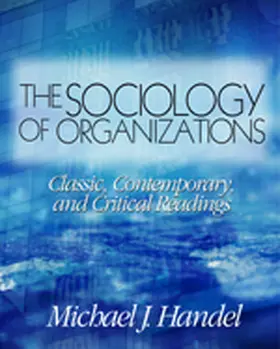 Handel |  The Sociology of Organizations | Buch |  Sack Fachmedien