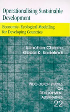 Chopra / Kadekoki |  Operationalising Sustainable Development | Buch |  Sack Fachmedien