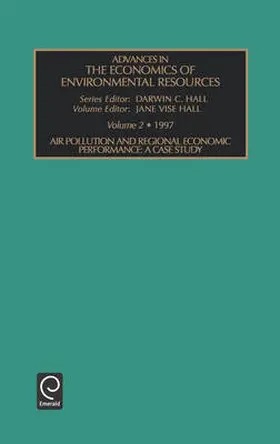 Hall |  Air Pollution and Regional Economic Performance | Buch |  Sack Fachmedien