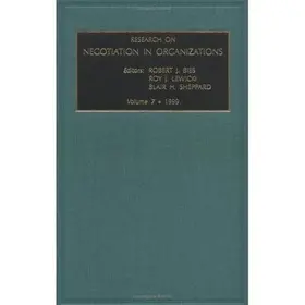Bies / Lewicki |  Research on Negotiation in Organizations | Buch |  Sack Fachmedien