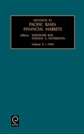 Advances in Pacific Basin Financial Markets, Volume 4 | Buch | 978-0-7623-0319-9 | sack.de