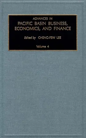 Lee |  Advances in Pacific Basin Business, Economics, and Finance | Buch |  Sack Fachmedien