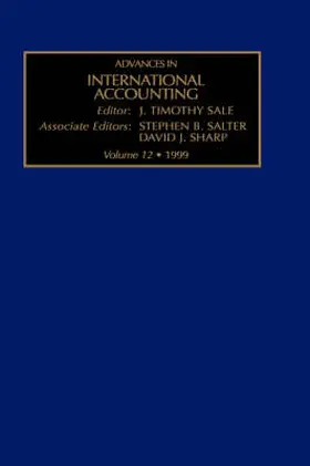 Sale |  Advances in International Accounting | Buch |  Sack Fachmedien