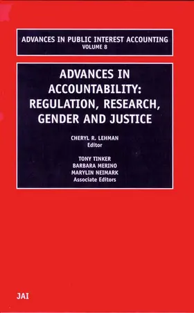 Lehman / Merino |  Advances in Accountability | Buch |  Sack Fachmedien