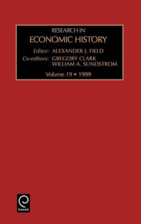 Clark / Sundstrom | Research in Economic History | Buch | 978-0-7623-0575-9 | sack.de