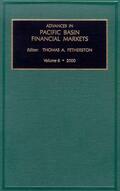 Fetherston |  Advances in Pacific Basin Financial Markets, Volume 6 | Buch |  Sack Fachmedien
