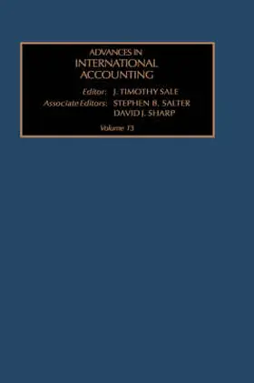 Sale |  Advances in International Accounting | Buch |  Sack Fachmedien