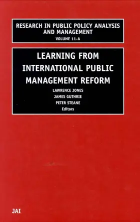 Jones / Guthrie / Steane |  Learning from International Public Management Reform | Buch |  Sack Fachmedien