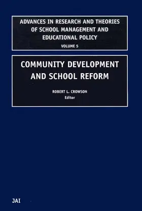 Crowson |  Community Development and School Reform | Buch |  Sack Fachmedien