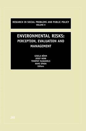 Bohm / Nerb / McDaniels | Environmental Risks | Buch | 978-0-7623-0806-4 | sack.de