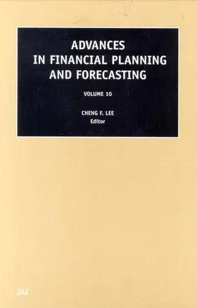 Lee |  Advances in Financial Planning and Forecasting | Buch |  Sack Fachmedien