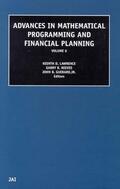 Lawrence / Reeves / Guerard |  Advances in Mathematical Programming and Financial Planning | Buch |  Sack Fachmedien