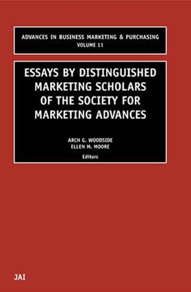 Moore / Woodside |  Essays by Distinguished Marketing Scholars of the Society for Marketing Advances | Buch |  Sack Fachmedien