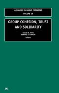 Lawler / Thye |  Group Cohesion, Trust and Solidarity | Buch |  Sack Fachmedien
